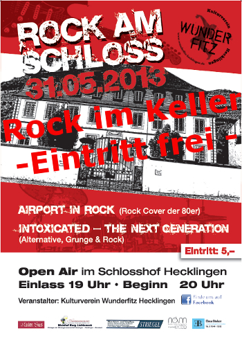 Rock am Schloss 2013 -> im Schlosskeller